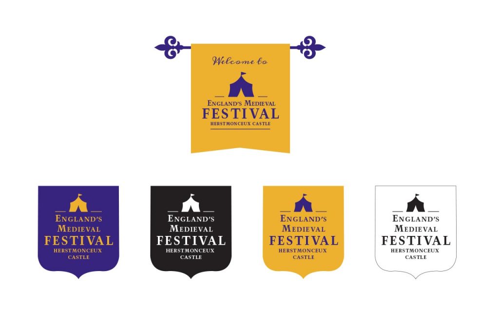 English Medieval Festival : Re-Branding & Website design