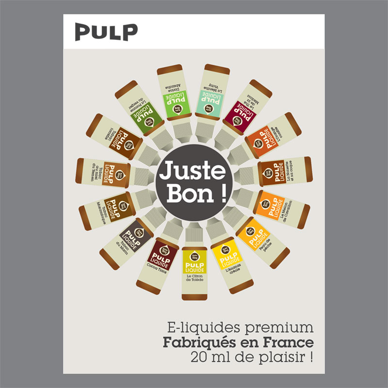 Pulp Liquid launch poster